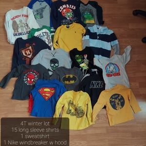 Boys 4T Winter lot